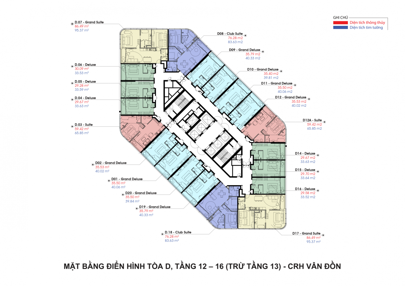 MẶT BẰNG CRYSTAL VÂN ĐỒN