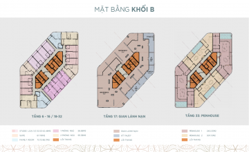 THIẾT KẾ TÒA B DỰ ÁN CRYSTAL HOLIDAYS HARBOUR