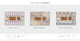 MẶT BẰNG TÒA C DỰ ÁN CRYSTAL HOLIDAYS HARBOUR